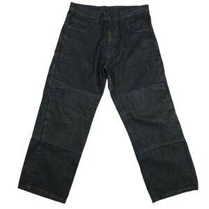 AGV Sport Motorcycle Riding Jeans 34x30 Kevlar Reinforced Dark Wash Denim Y2K